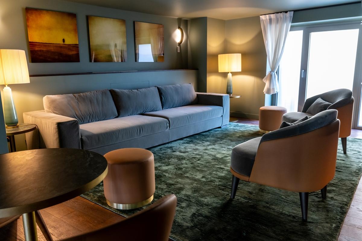 Columbus Urban Resort 피렌체 외부 사진 A living room in a private home